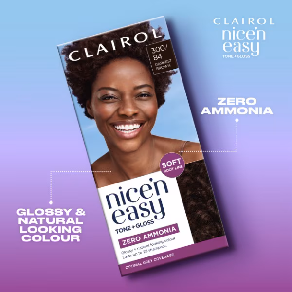Nicen Easy No Ammonia Darkest Brown