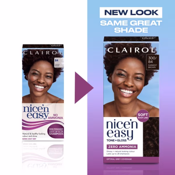 Nicen Easy No Ammonia Darkest Brown