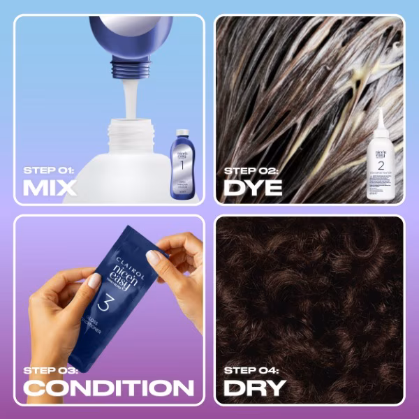 Nicen Easy No Ammonia Darkest Brown