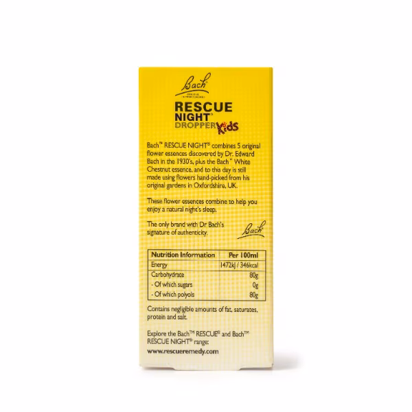 Rescue Night Kids Dropper 10ml
