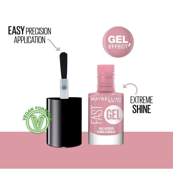 Maybelline Fast Gel Nail Polish Ballerina 2