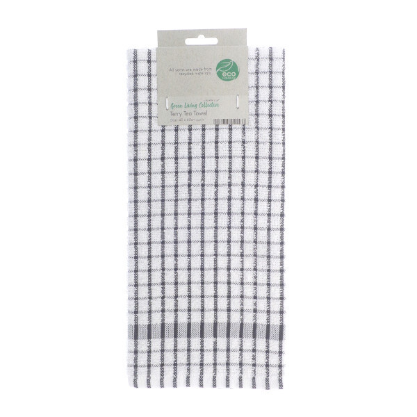 Eco Terry Tea Towel 45X65Cm
