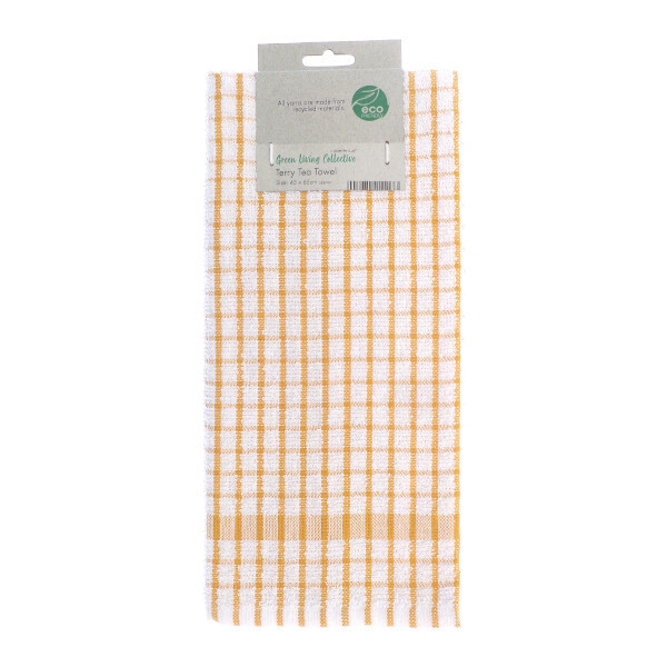 Eco Terry Tea Towel 45X65Cm