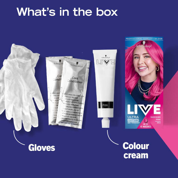 Live Ultra Brights Pink 093