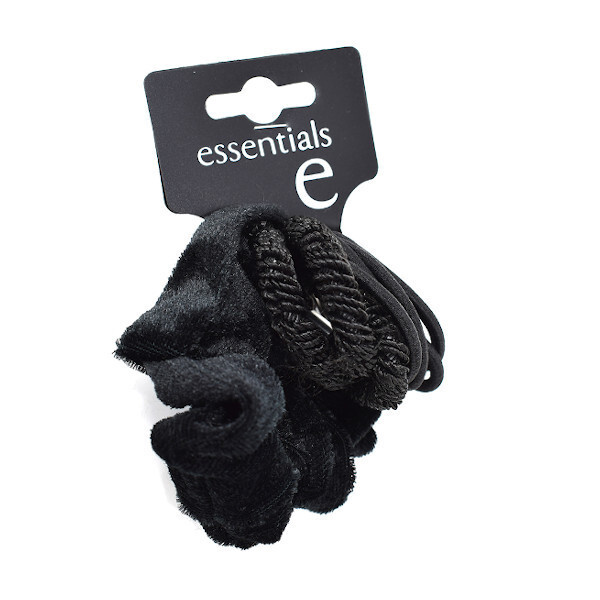 Fashion Essentials Scrunchy Set 10 Pack 
