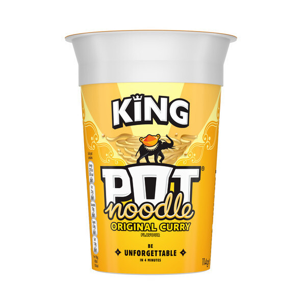 Pot Noodle King Original Curry 114g