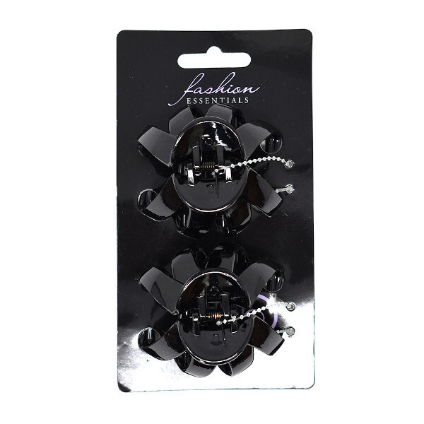 Fashion Essentials Octopus Clamp Black 2 Pack