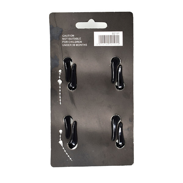 Fashion Essentials Octopus Clamp Black 2 Pack