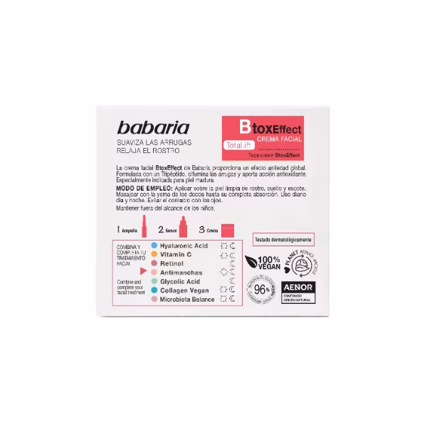 Babaria Botox Facial Cream