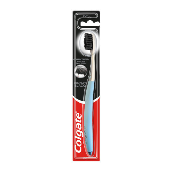 Colgate Black Compact Soft Toothbrush
