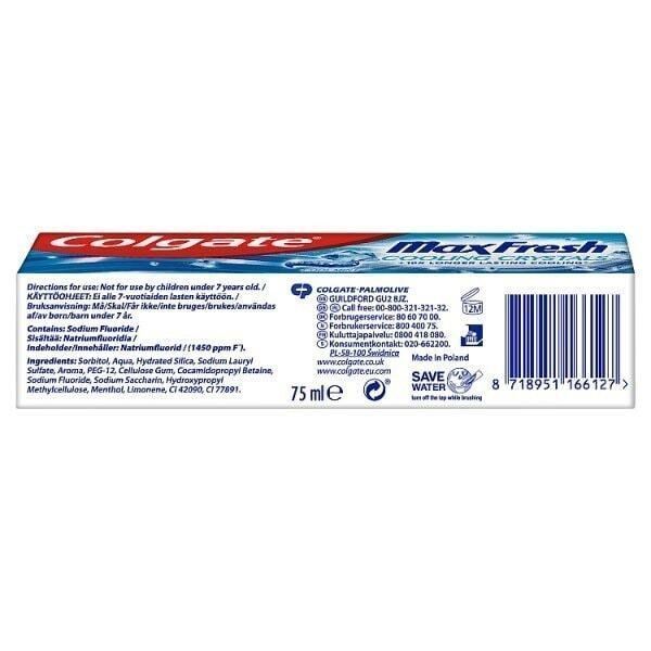 Colgate Max Fresh Blue Toothpaste 75ml
