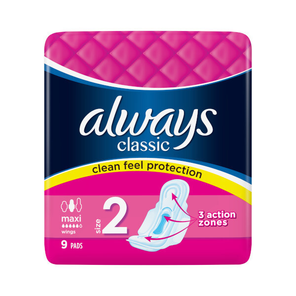 Always Maxi Classic Long Plus Pads