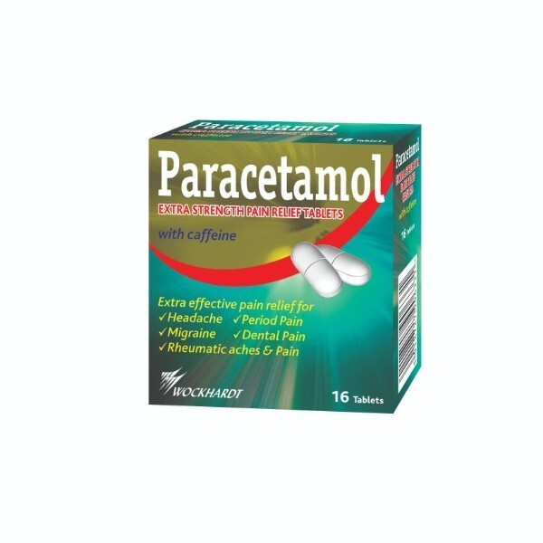 Wockhardt Paracetamol Extra Pain Relief 16s