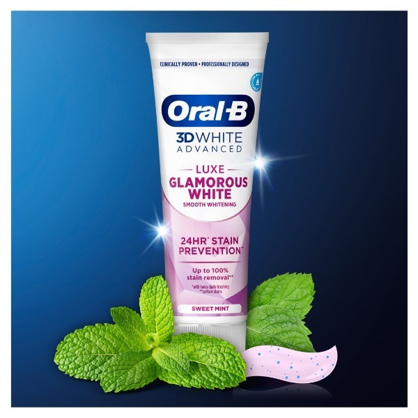 Oral-B 3D White Advanced Luxe Toothpaste Glamorous White 100ml