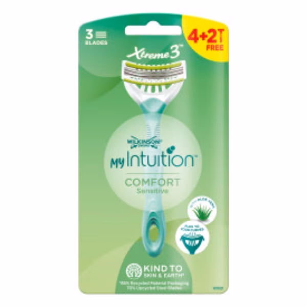 Wilkinson Sword Extreme 3 Beauty Sensitive 4+2