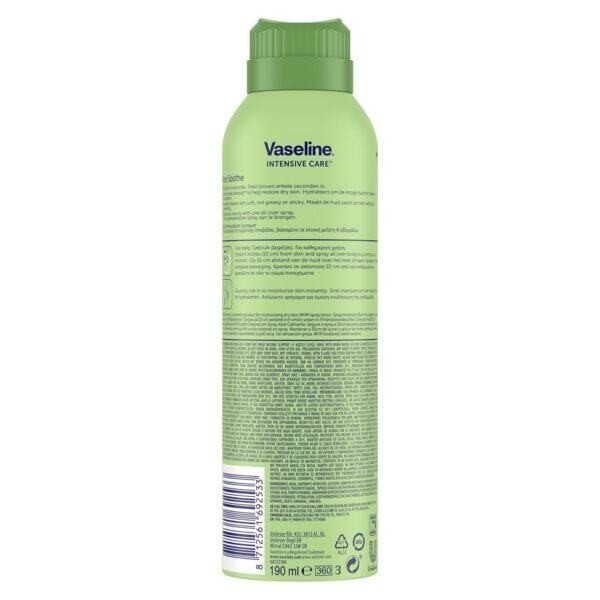 Vaseline Spray & Go Aloe Fresh 190ml