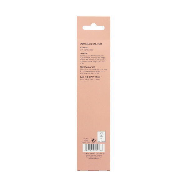 WBM Salon Nail Files