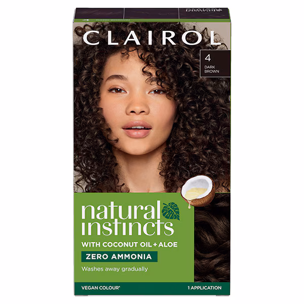 Clairol Natural Instincts Dark Brown 4 Dye
