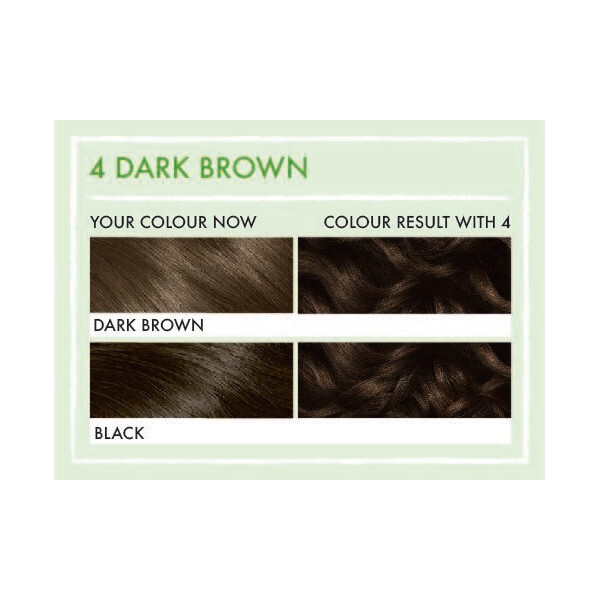 Clairol Natural Instincts Dark Brown 4 Dye