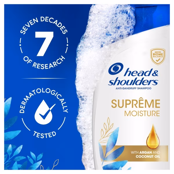 Head and Shoulders Supreme Moisture Shampoo 250ml
