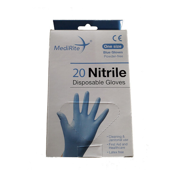 Medirite Nitrile Gloves 20 Pack