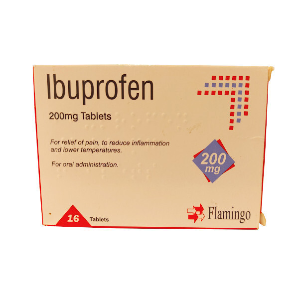Flamingo Ibuprofen 200mg Tablets 16s