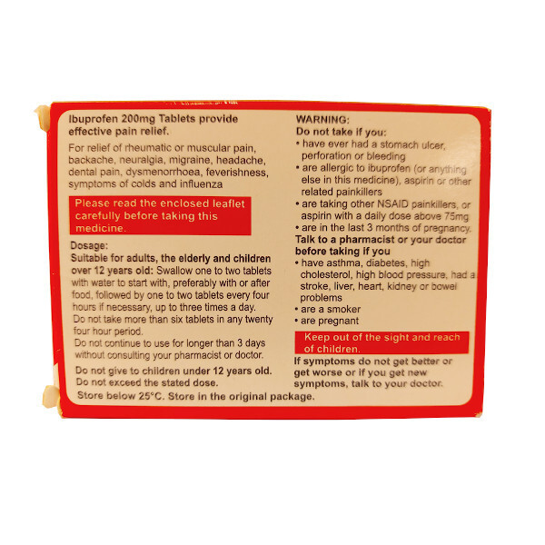 Flamingo Ibuprofen 200mg Tablets 16s