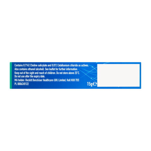 Bonjela Adults Cool Mint Gel 15g