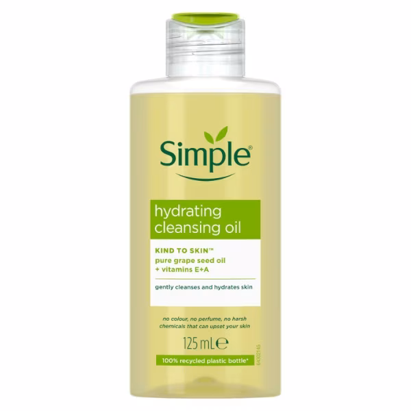 Simple Kind To Skin Face Cleansing Oil 125ml