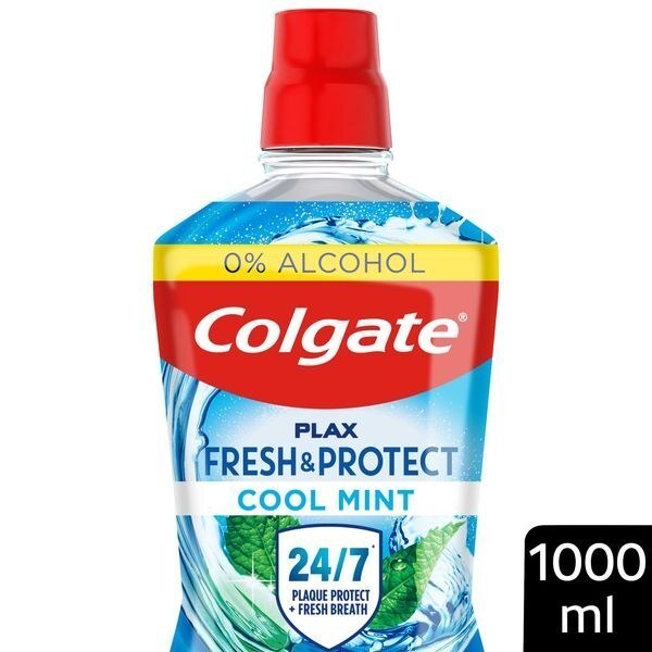 Colgate Plax Cool Mint Mouthwash 1 Litre