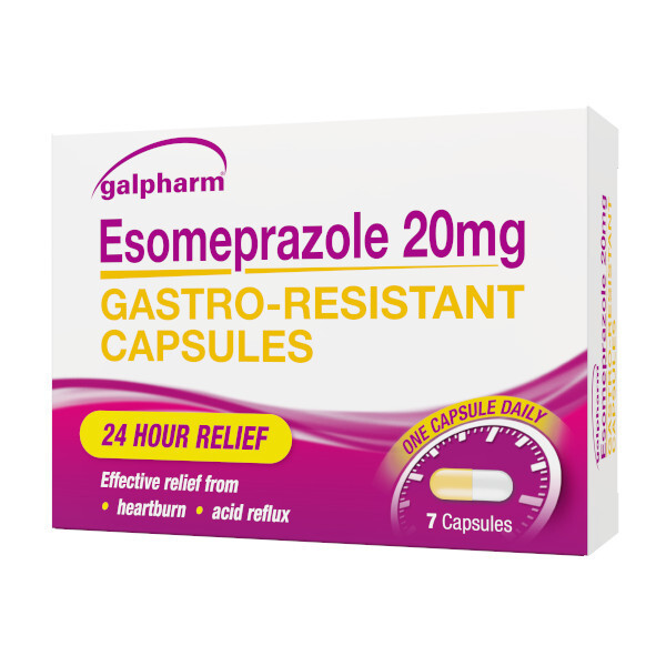 Galpharm Esomeprazole Heartburn Caps 7s