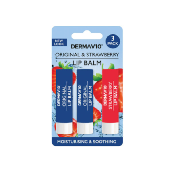 Dema V10 Lip Balm 3 Pack