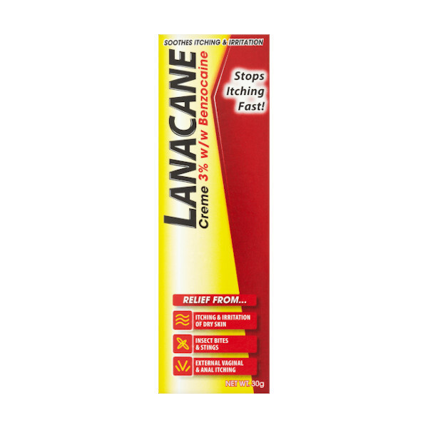Lanacane Medicated Cream 30g