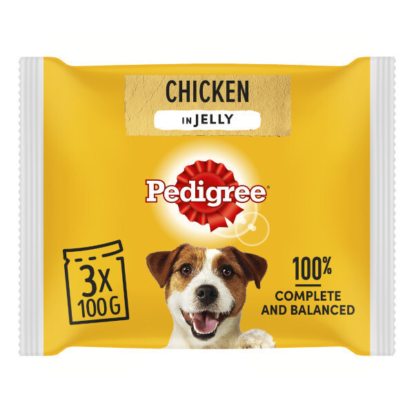 Pedigree Chicken in Jelly 3x100g
