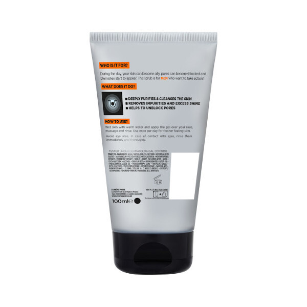 L'Oreal Men Expert Hydra Energetic Face Scrub 100ml