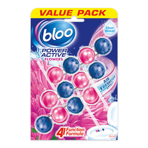 Bloo Power Active Flowers Rim Block 3 Pack