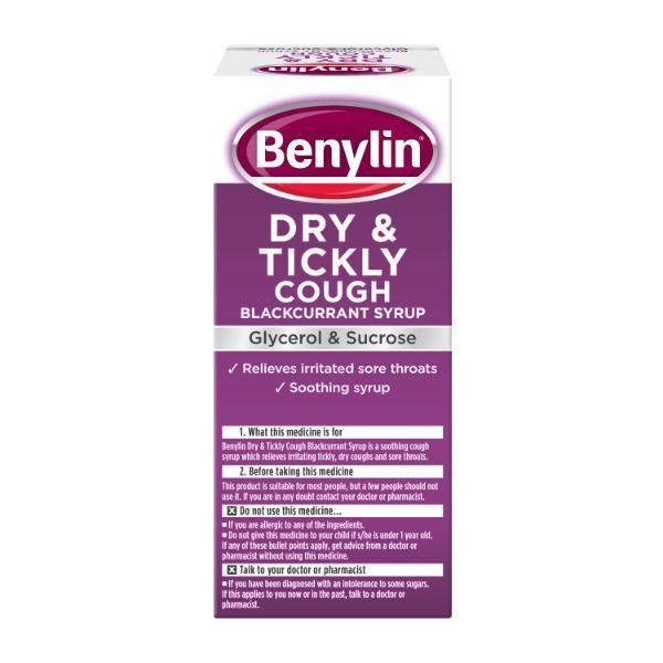 Benylin Childrens Blackcurrant 125ml