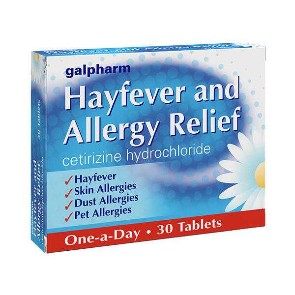 Galpharm Hayfever & Allergy Cetirizine 30s