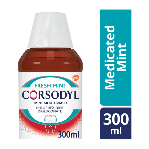 Corsodyl Mint Mouthwash 300ML