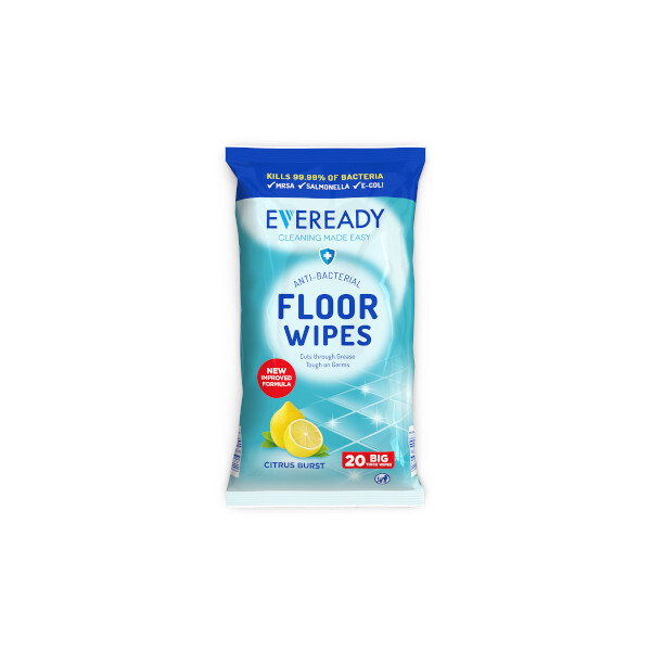 Eveready Antibac Floor Wipes 20s