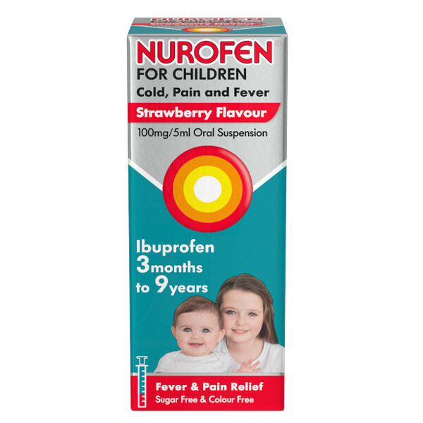 Nurofen Cold & Flu Child Strawberry 100ML