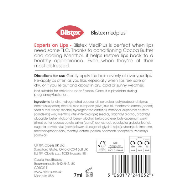 Blistex Med Plus 7ml