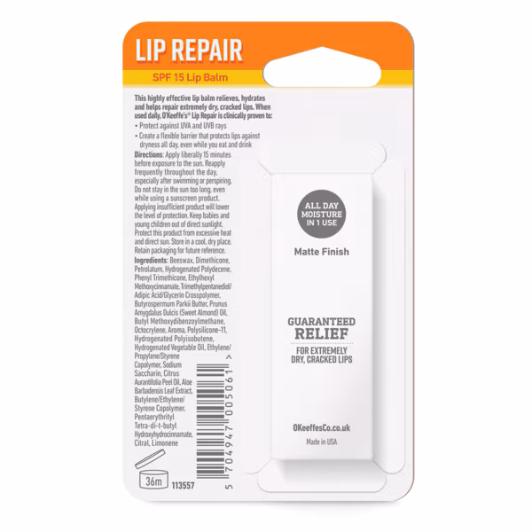 O'Keeffe's Lip Repair & Protect SPF15 4.2g