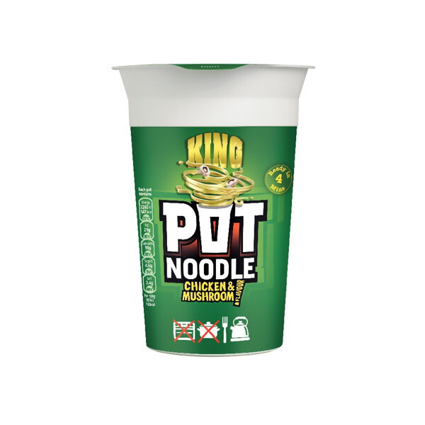 Pot Noodle King Chicken & Mushroom 114g