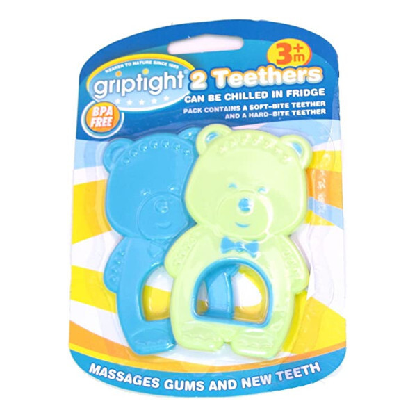 Griptight Teether Bear X 2