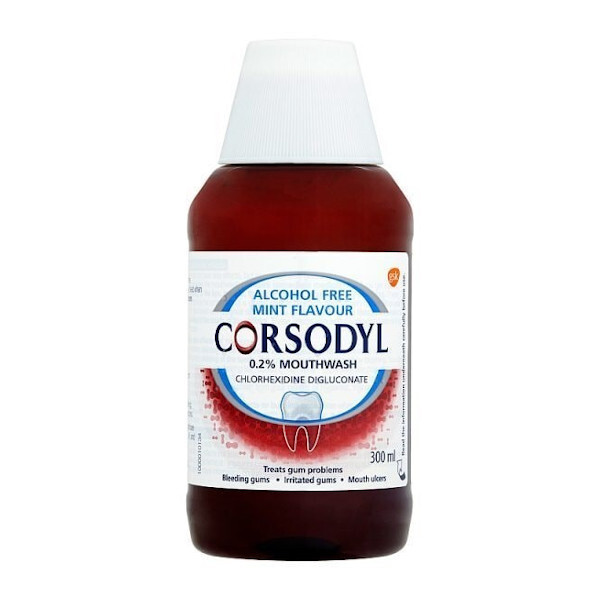 Corsodyl Mouthwash Alcohol Free 300ml