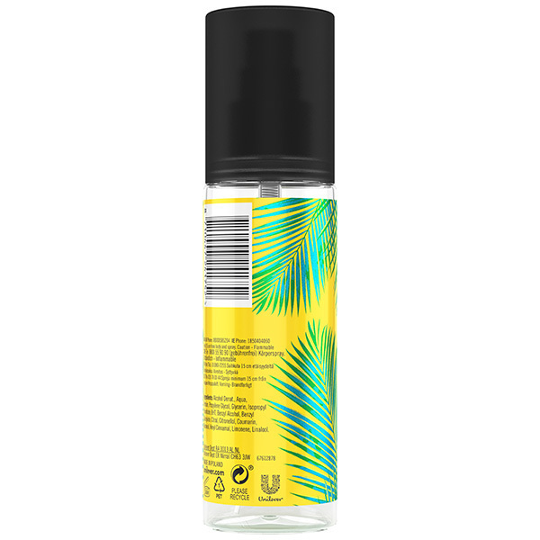 Impulse Body Mist Tropical Beach & Espresso 150ml