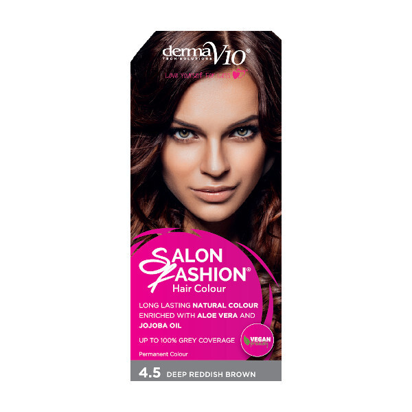 Derma V10 Salon Fashion Deep Reddish Brown 4.5
