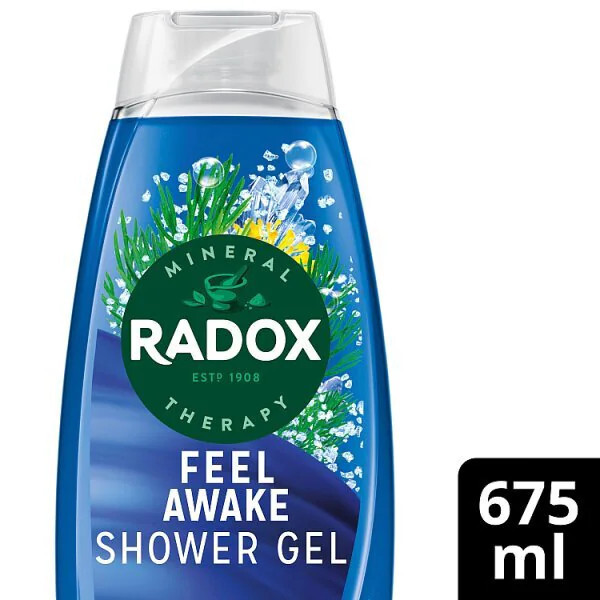 Radox Feel Awake 2 in 1 Shower Gel & Shampoo 675ml