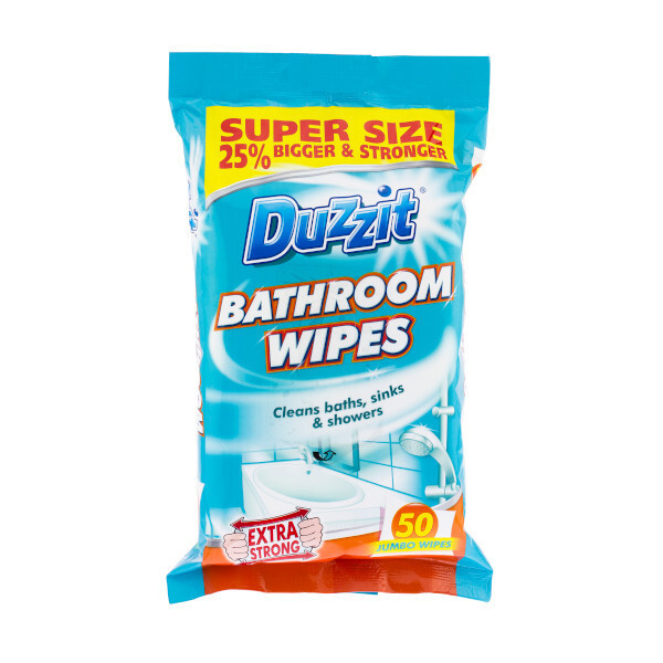 Duzzit Bathroom Wipes 50 Pack
